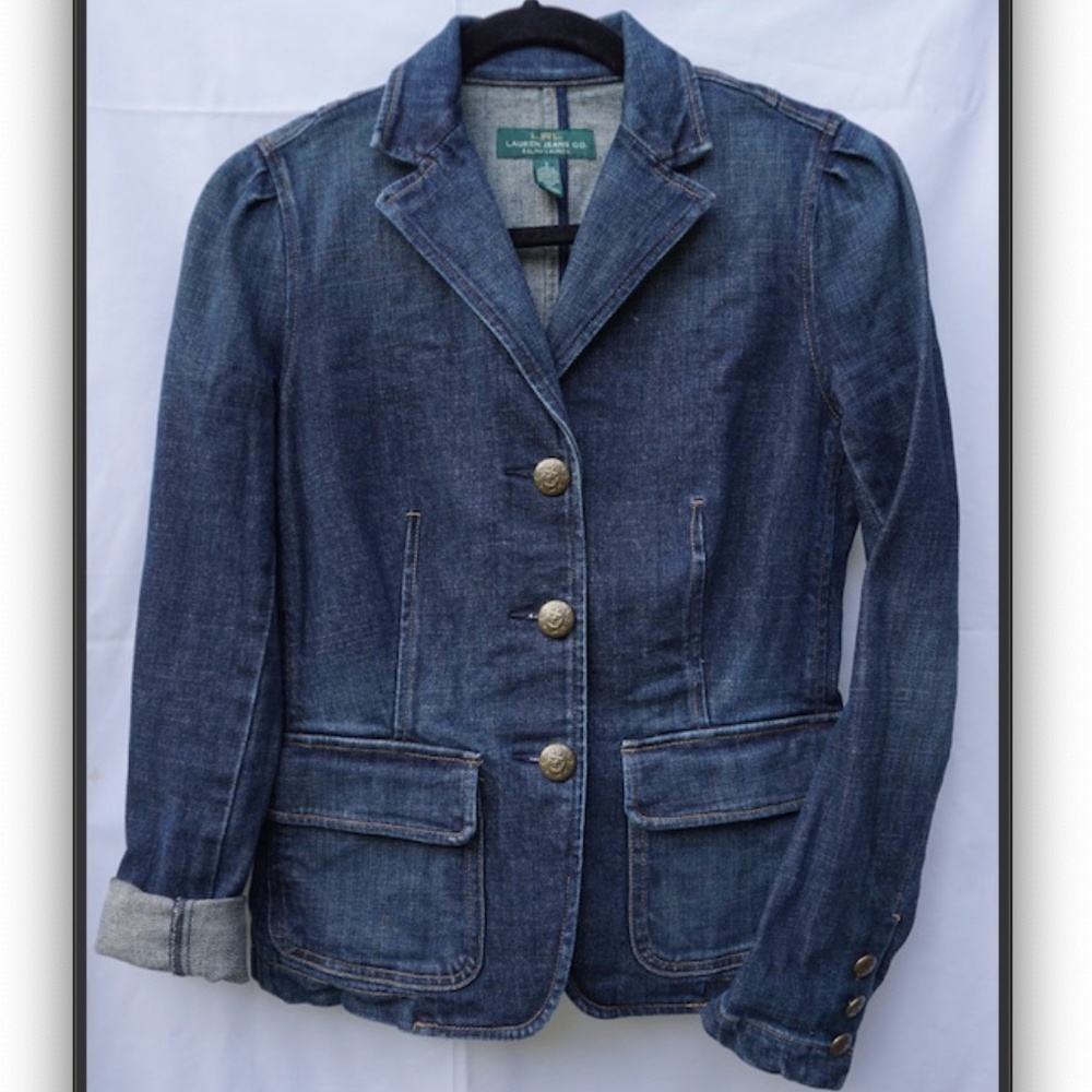 Denim Ralph Lauren Jacket, Size 2